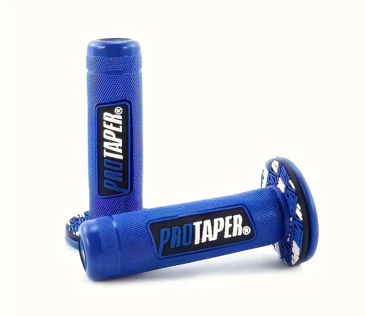 Blue pro taper grips
