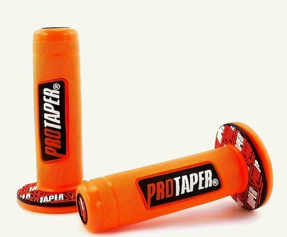 Orange pro taper grips